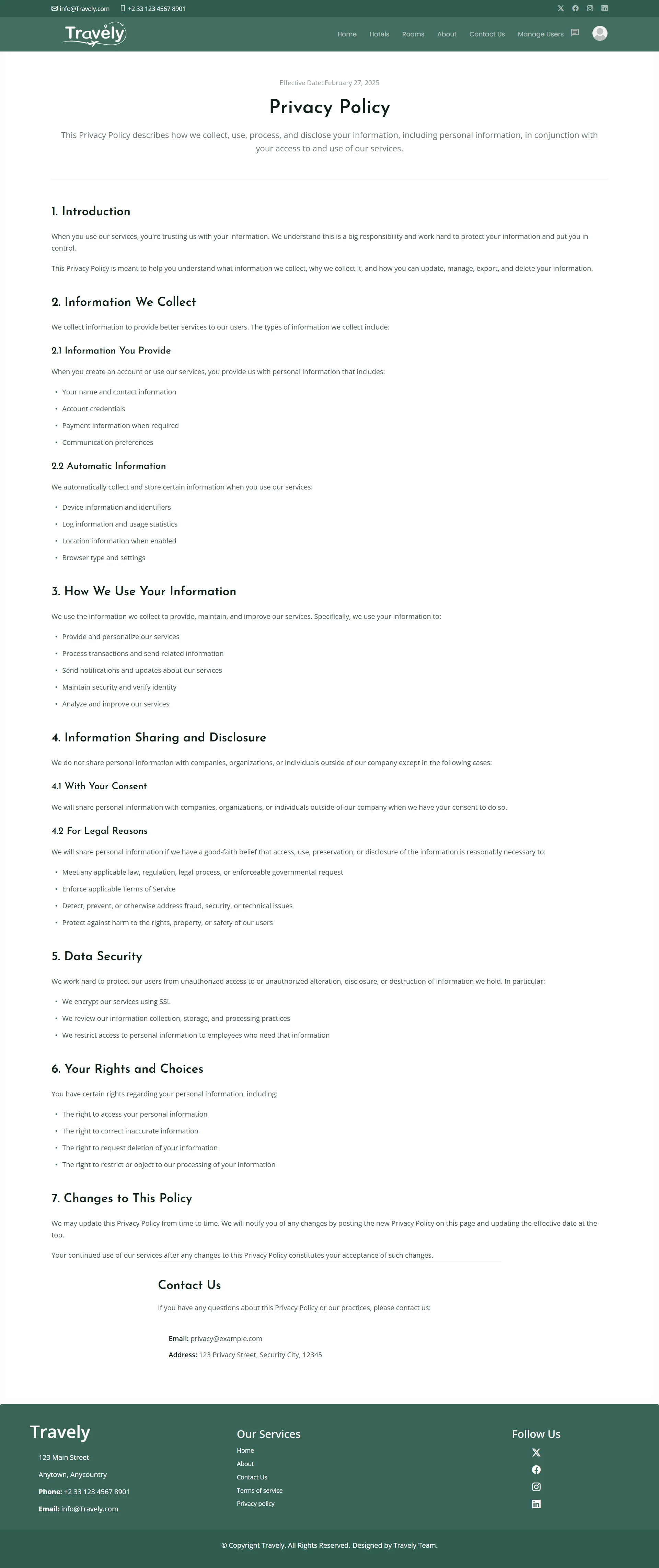 Privacy Policy